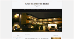 Desktop Screenshot of grandsaraswatihotel.com